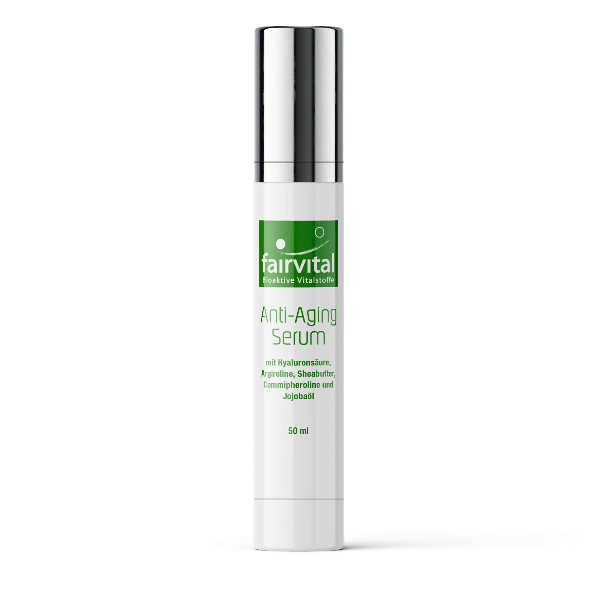 Anti-Aging Serum 50ml – Mit Hyaluronsäure; Argireline & Sheabutter – Feuchtigkeitspflege | Fairvital